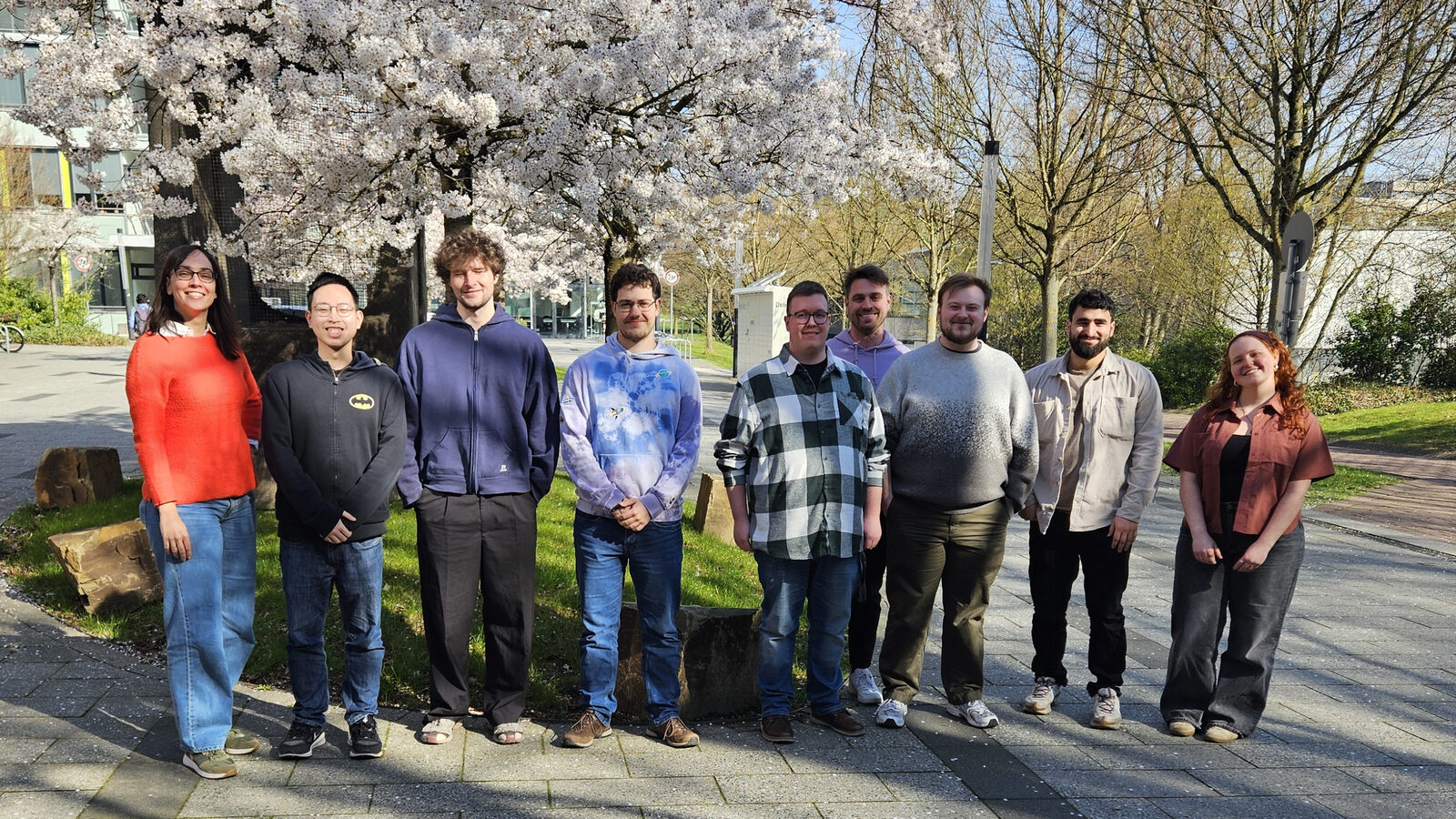 Group photo of the Matuszyńska Lab team